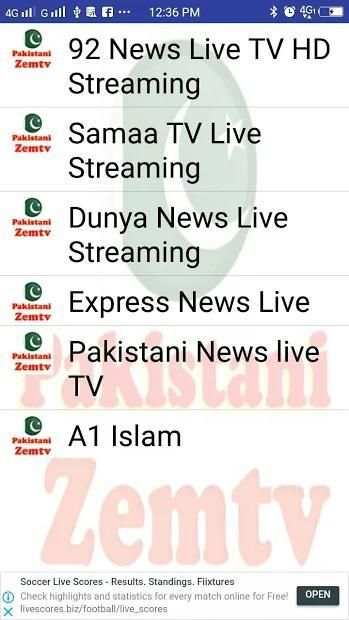 Pakistani Zemtv screenshot 5