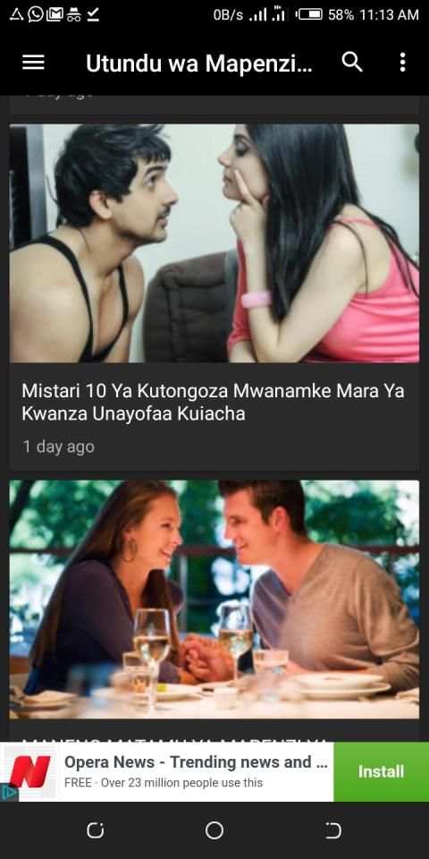 Utundu wa Mapenzi screenshot 3