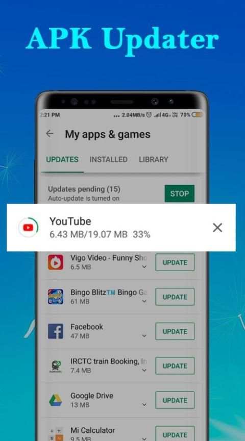 Update Software 2019 - APK Updater Checker screenshot 3