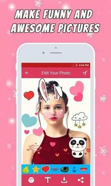 Kawaii Photo Editor स्क्रीनशॉट 1