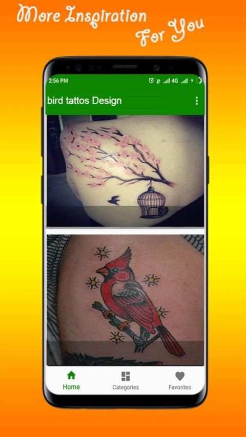 Bird Tattos Design स्क्रीनशॉट 1
