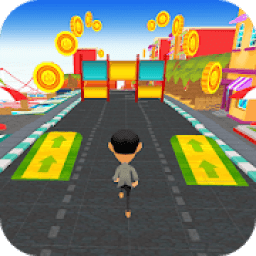 ikon Subway Mr Bean run