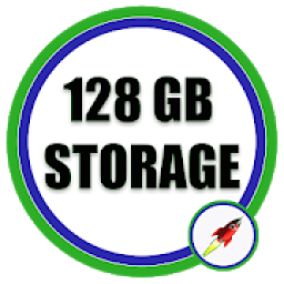 ikon 128 gb Storage Space cleaner : SIMULATED