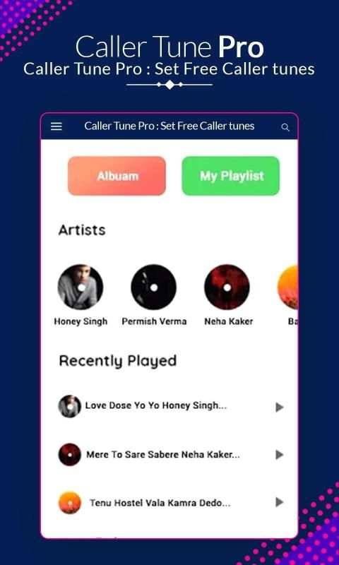 Caller Tune Pro - Set Free Caller Tunes screenshot 6