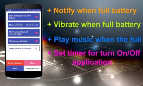 Battery Full Alarm स्क्रीनशॉट 7