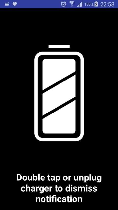 Battery Full Alarm स्क्रीनशॉट 1