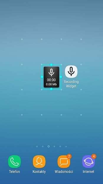 Audio Recorder Widget screenshot 2