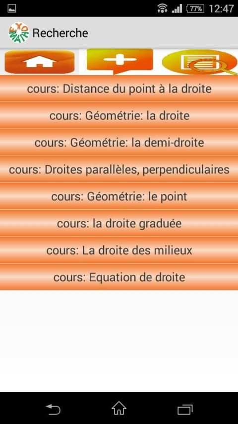 Exomath cours, exercices maths screenshot 3
