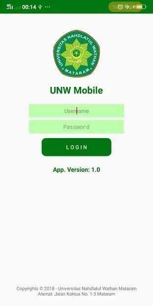 UNW MOBILE screenshot 2