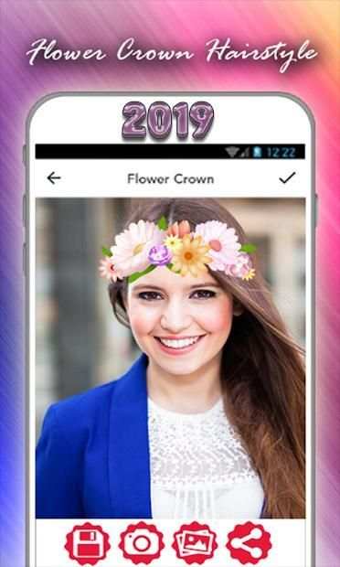 Flower Crown Camera - Collage Photo Grid Mixer Pro screenshot 2