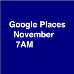 ikon Google Places Example November 7AM