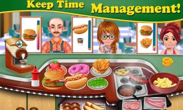 Cook Fast Madness - Restaurant Cooking Games screenshot 1