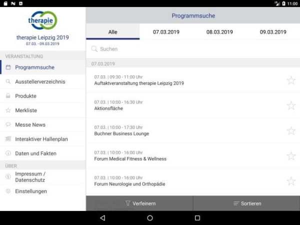 therapie Leipzig 2019 screenshot 5