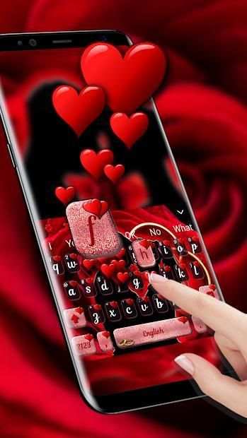 Valentine's Day Love Keyboard Theme स्क्रीनशॉट 4