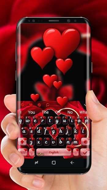 Valentine's Day Love Keyboard Theme स्क्रीनशॉट 5
