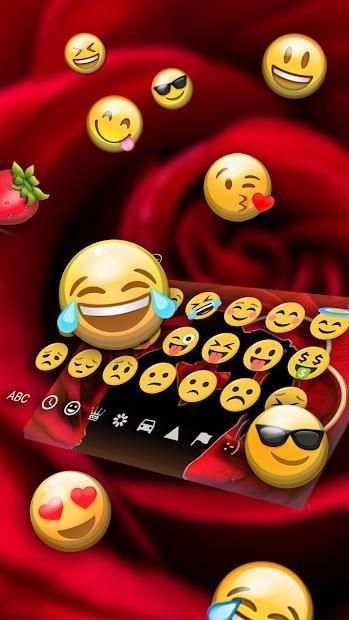 Valentine's Day Love Keyboard Theme स्क्रीनशॉट 3