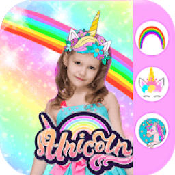 ikon Unicorn Photo Editor Camera Selfie Games
