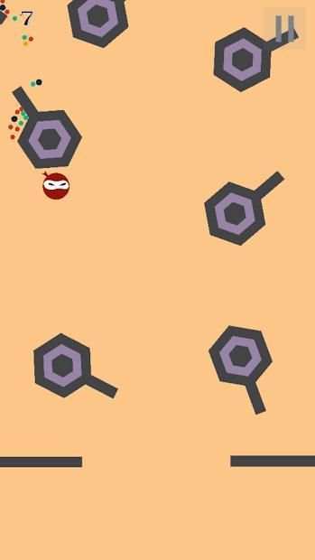 Red Ball - Go Ninja screenshot 2