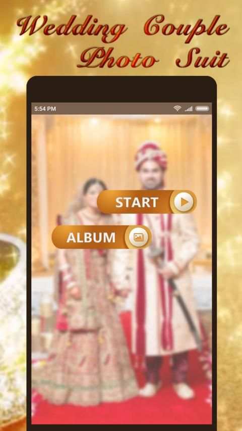 Wedding couple photo suit screenshot 6