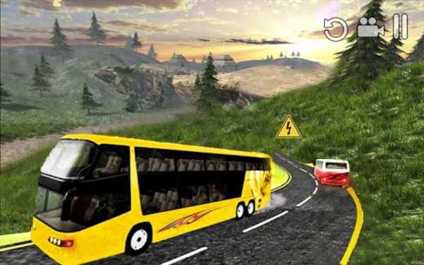 Off road Hill Coach Bus Simulator 2018 screenshot 1