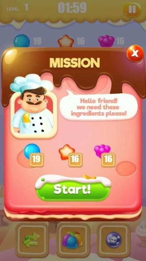 Candy Cook स्क्रीनशॉट 3