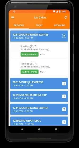 IRCTC Partner Vendor App स्क्रीनशॉट 2