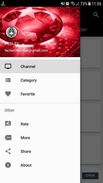 PSSI TV - Live Streaming TV Bola Indonesia screenshot 1