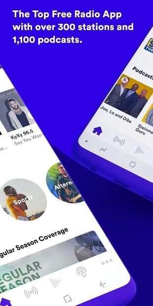 Radio App | Sports, Music, News, Talk & Podcasts screenshot 1