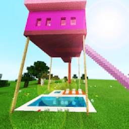New Pink House Game for Girls MCPE 1.1