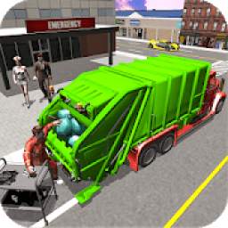 Hospital Waste Material Transport Truck Simulator