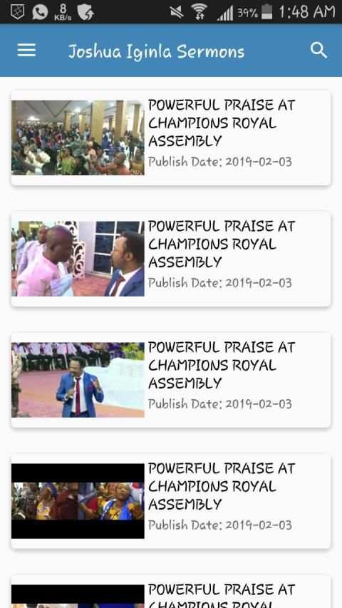 Joshua Iginla Sermons screenshot 4