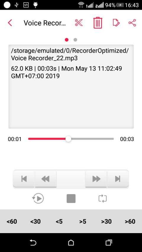 Voice Recorder & MP3 Recorder screenshot 3