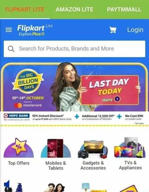 Flipkart & Amazon Lite App screenshot 3