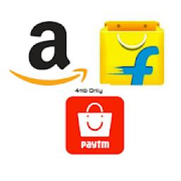 Flipkart &amp; Amazon Lite App आइकन