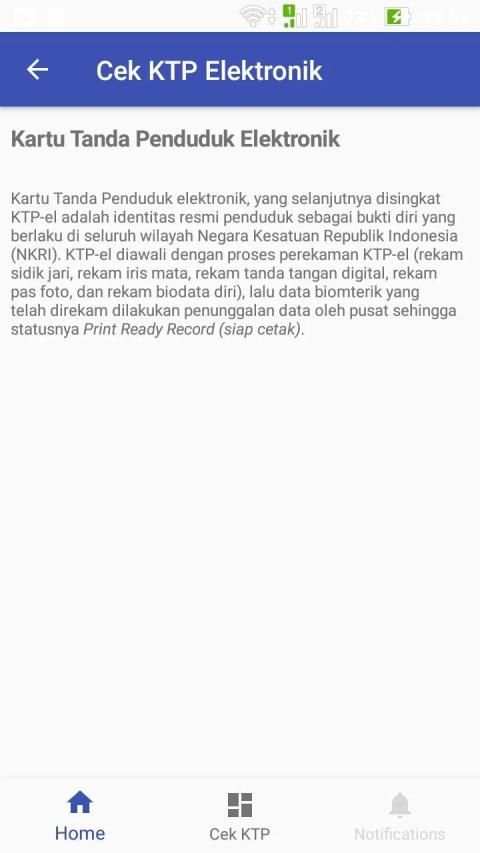 Cek E-KTP Indonesia 6 تصوير الشاشة