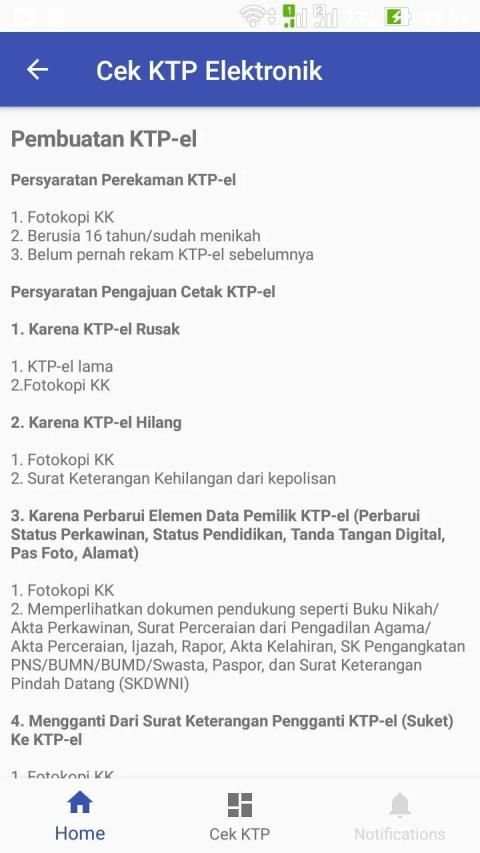 Cek E-KTP Indonesia 7 تصوير الشاشة