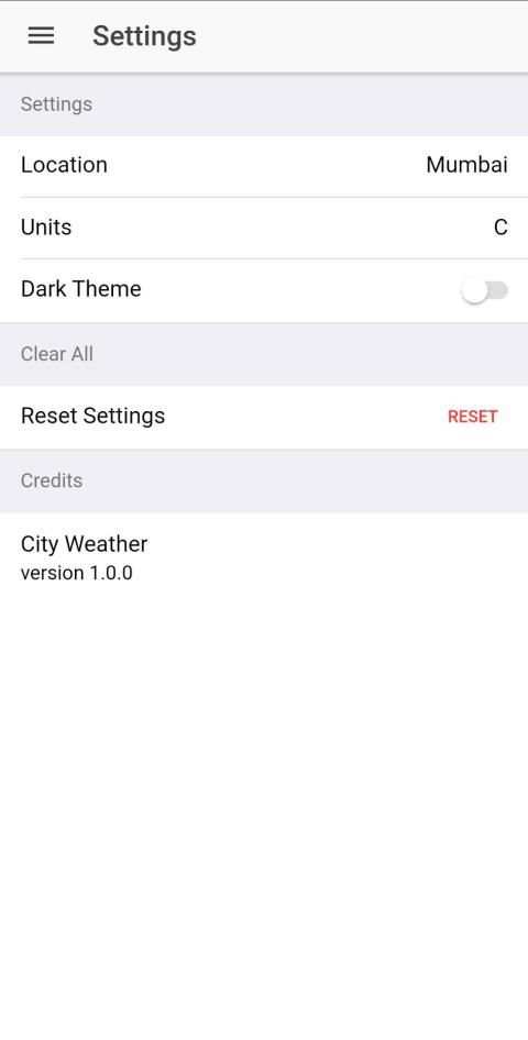 City Weather screenshot 1