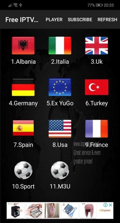Free IPTV स्क्रीनशॉट 2