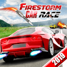 Fir Storm Car Race Battle : Gunship 2019 icon