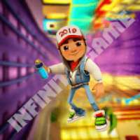 Subway Surf Train Run Up