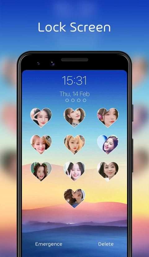 Photo d'écran de verrouillage - Love Lock Screen screenshot 6