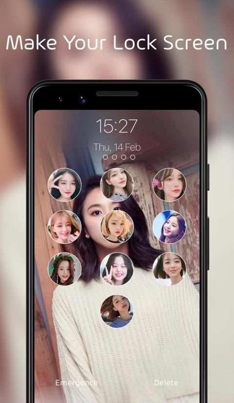 Photo d'écran de verrouillage - Love Lock Screen screenshot 4