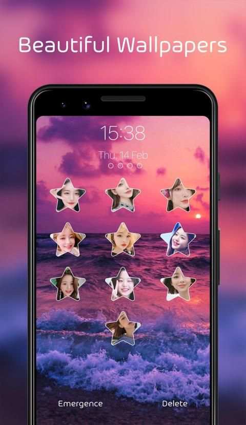 Photo d'écran de verrouillage - Love Lock Screen screenshot 3
