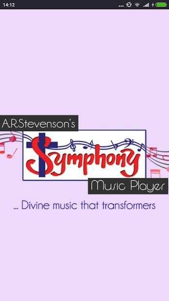 Symphony Gospel Music स्क्रीनशॉट 1