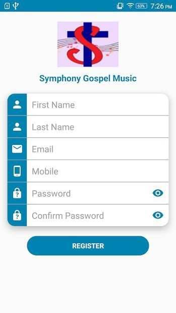 Symphony Gospel Music स्क्रीनशॉट 2