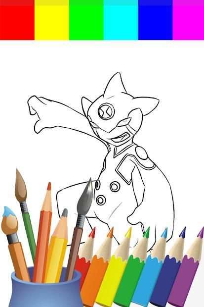 Coloring Ben Games For 10 Kids screenshot 2