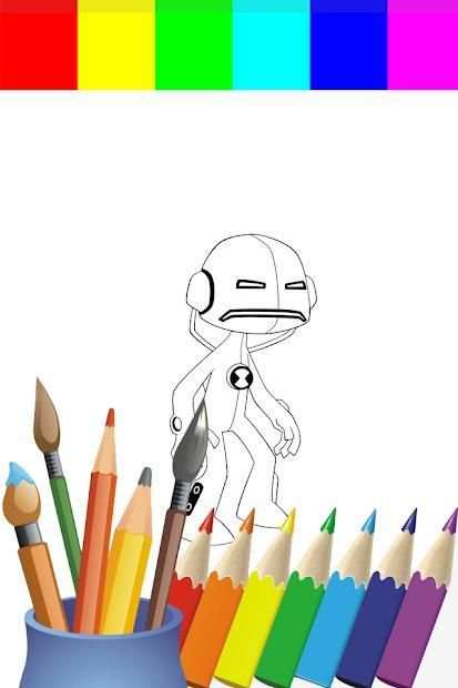Coloring Ben Games For 10 Kids screenshot 1