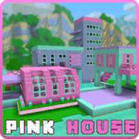 Pink princess house 2018 map for MCPE on 9Apps