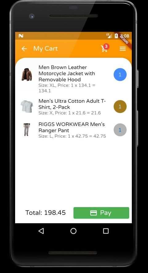 Cart Shop screenshot 1