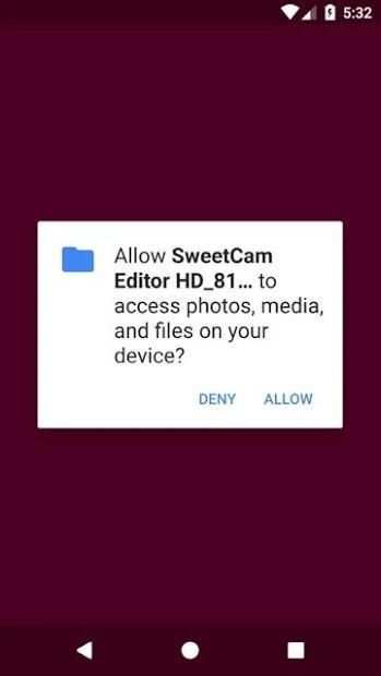 SweetCam Editor HD 2 تصوير الشاشة